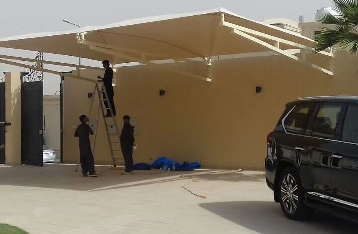 مظلات سيارات